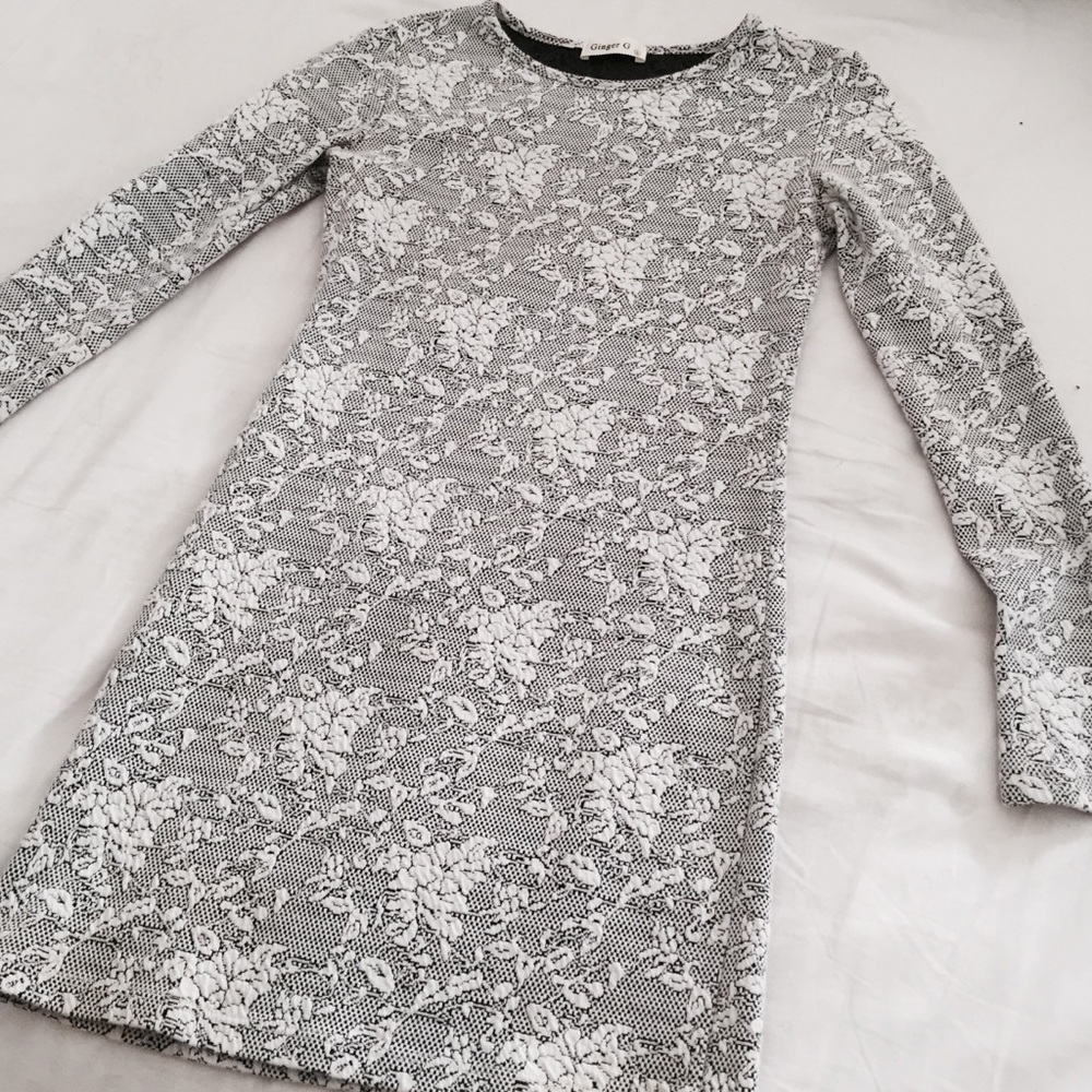 Black and White Dress